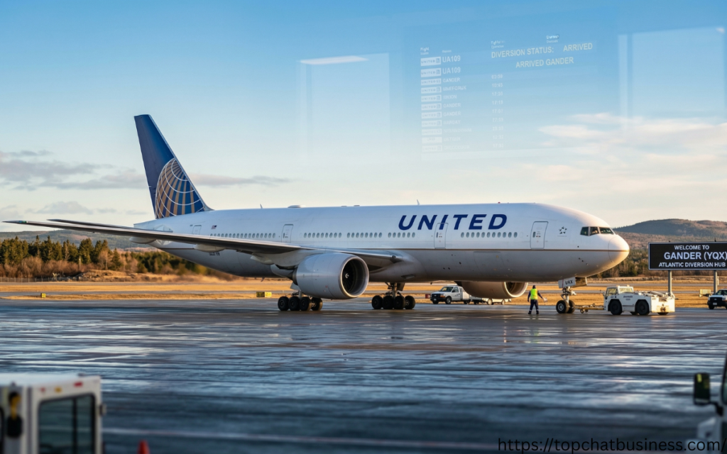 united flight ua109 diversion